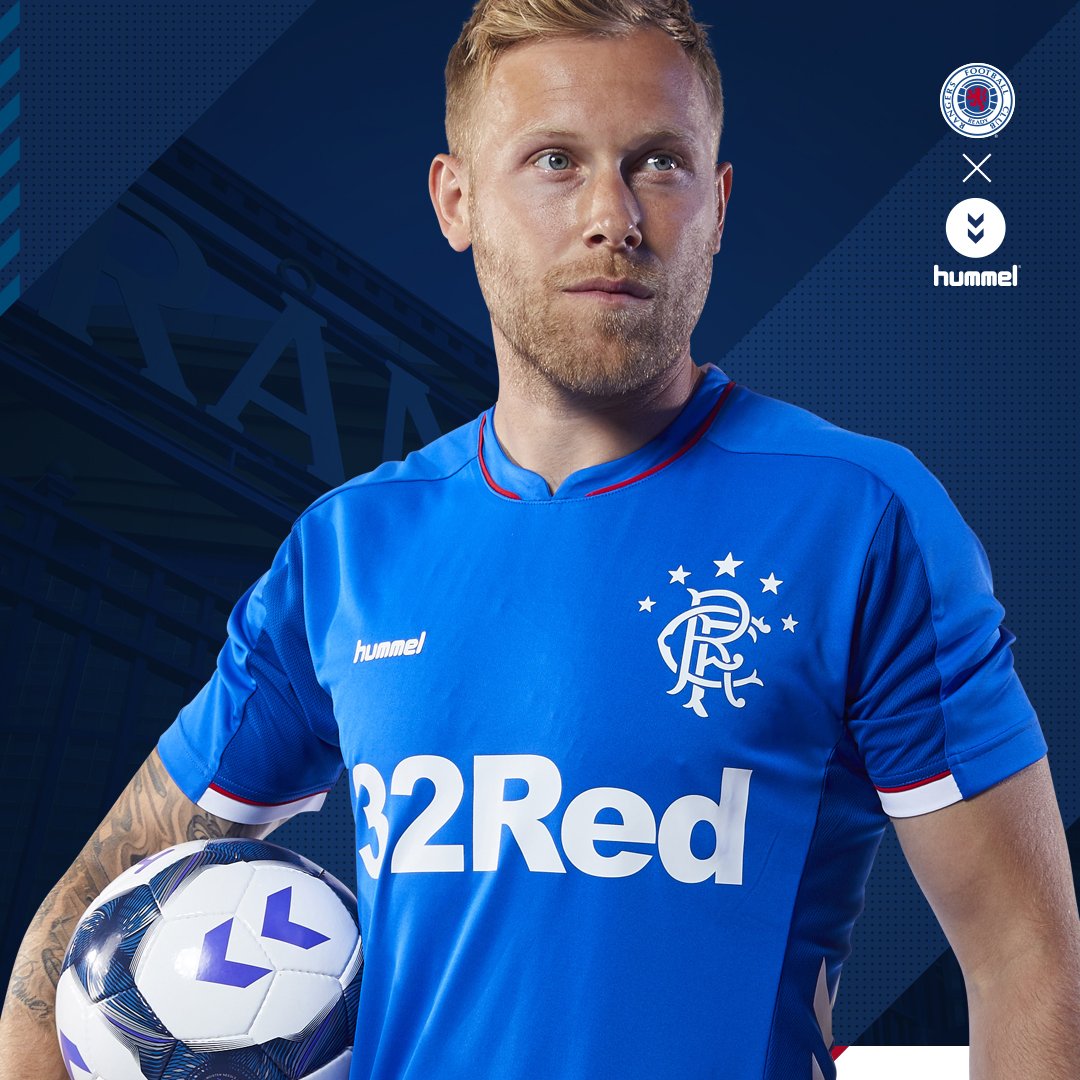 Glasgow Rangers 2018-19 Hummel Home Away & Third Kits