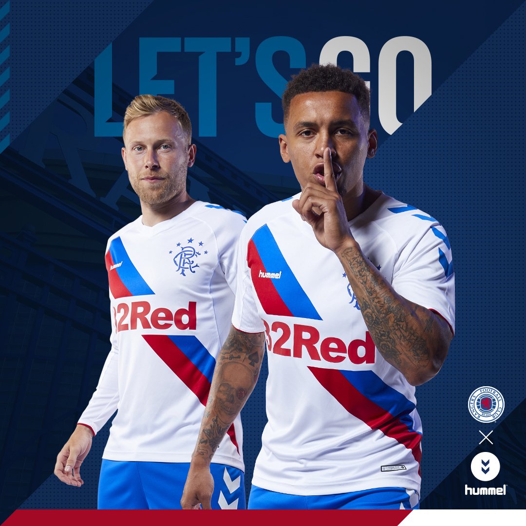 Glasgow Rangers 2018-19 Hummel Home Away & Third Kits