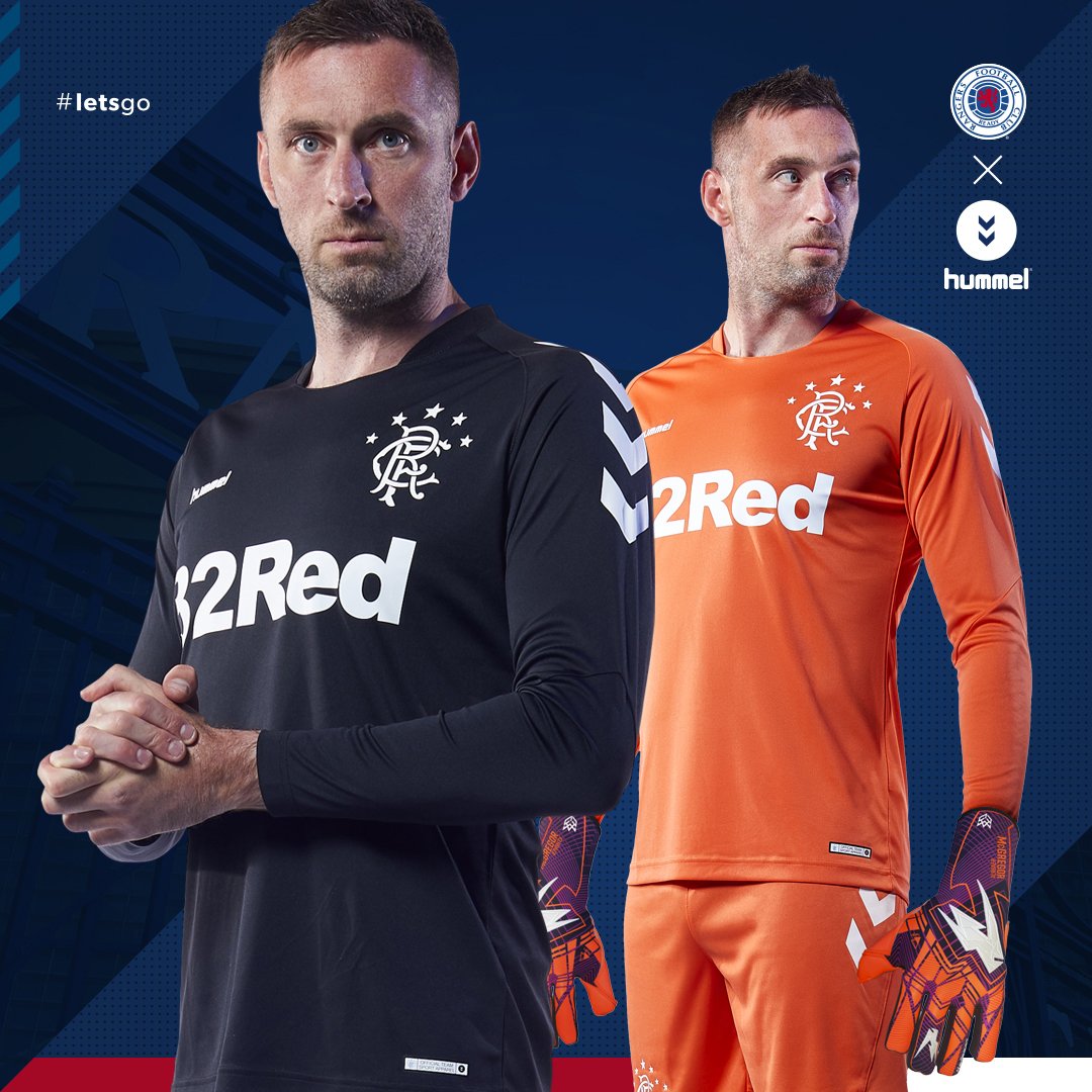 Glasgow Rangers 2018-19 Hummel Home Away & Third Kits