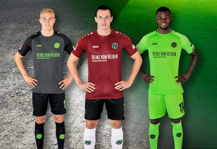 Hannover 96 2018-19 Jako Home, Away & Third Kits