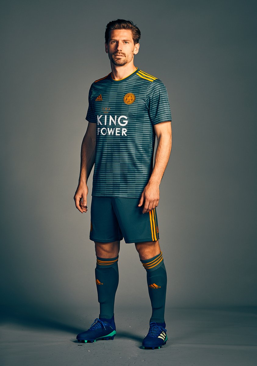 Leicester City 2018-19 Adidas Away Kit Football Shirt