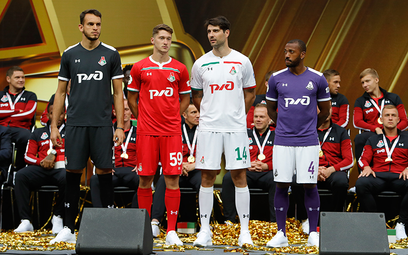 Lokomotiv Moscow 2018-19 Home, Away & Third Kits