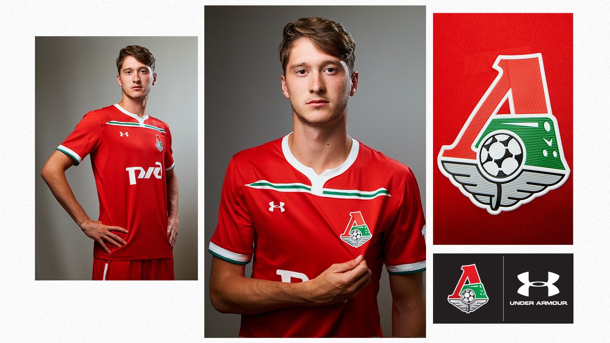 Lokomotiv Moscow 2018-19 Home, Away & Third Kits