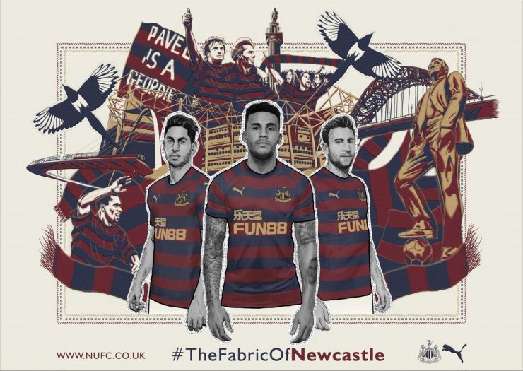 Newcastle 2018-19 Puma Away Kit Football Shirt