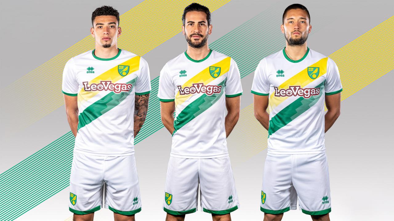 Norwich City 2018-19 Errea Away Kit