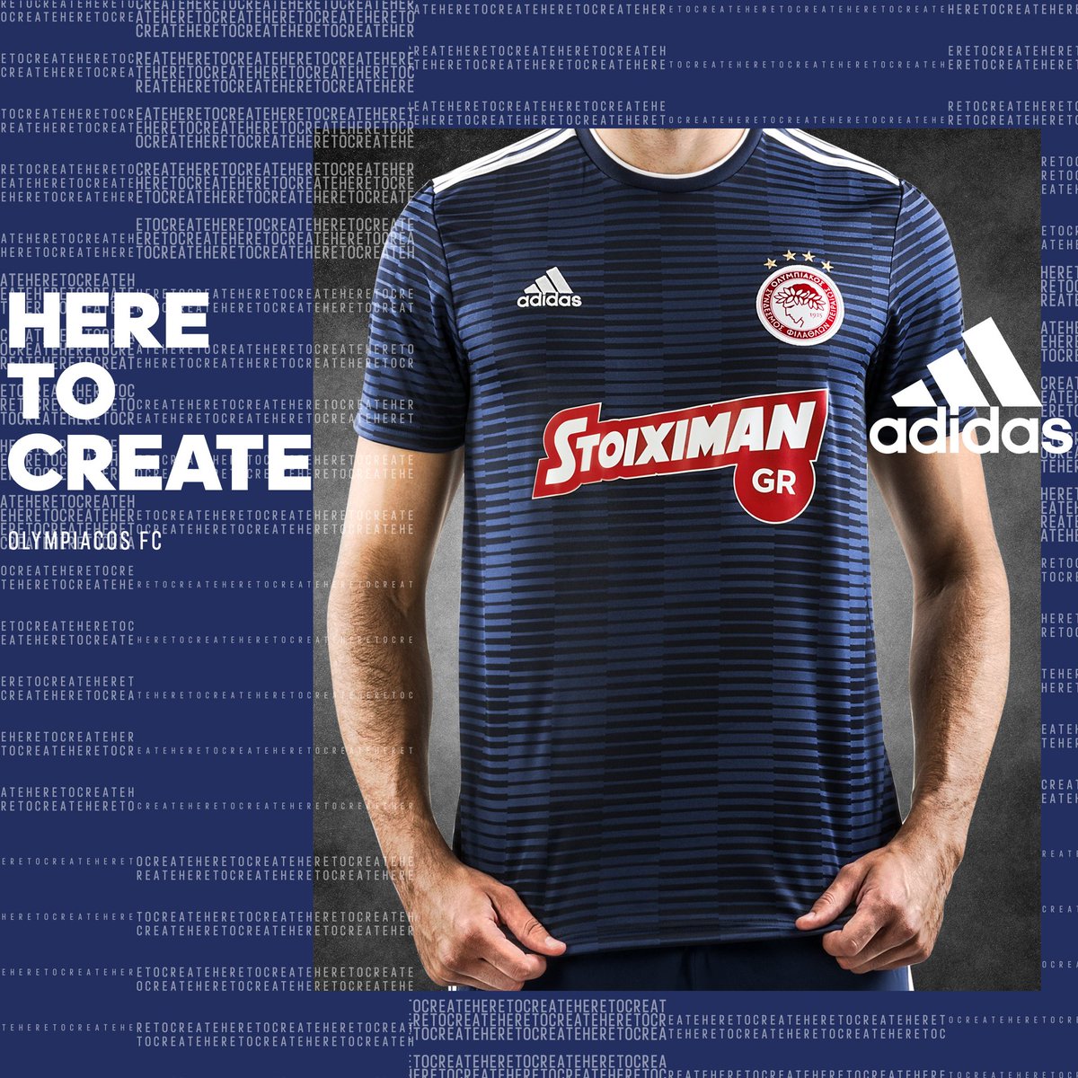 Olympiacos 2018-19 Home Away & Third Kit