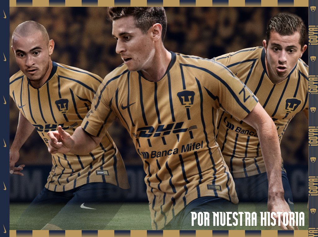 Pumas UNAM 2018-19 Nike Home and Away Kit