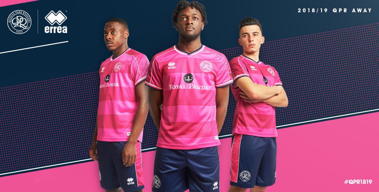 Queens Park Rangers 2018-19 Erreà Home Away Kit