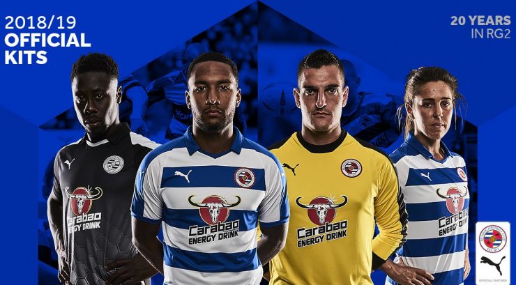 Reading 2018-19 Home & Away Kits