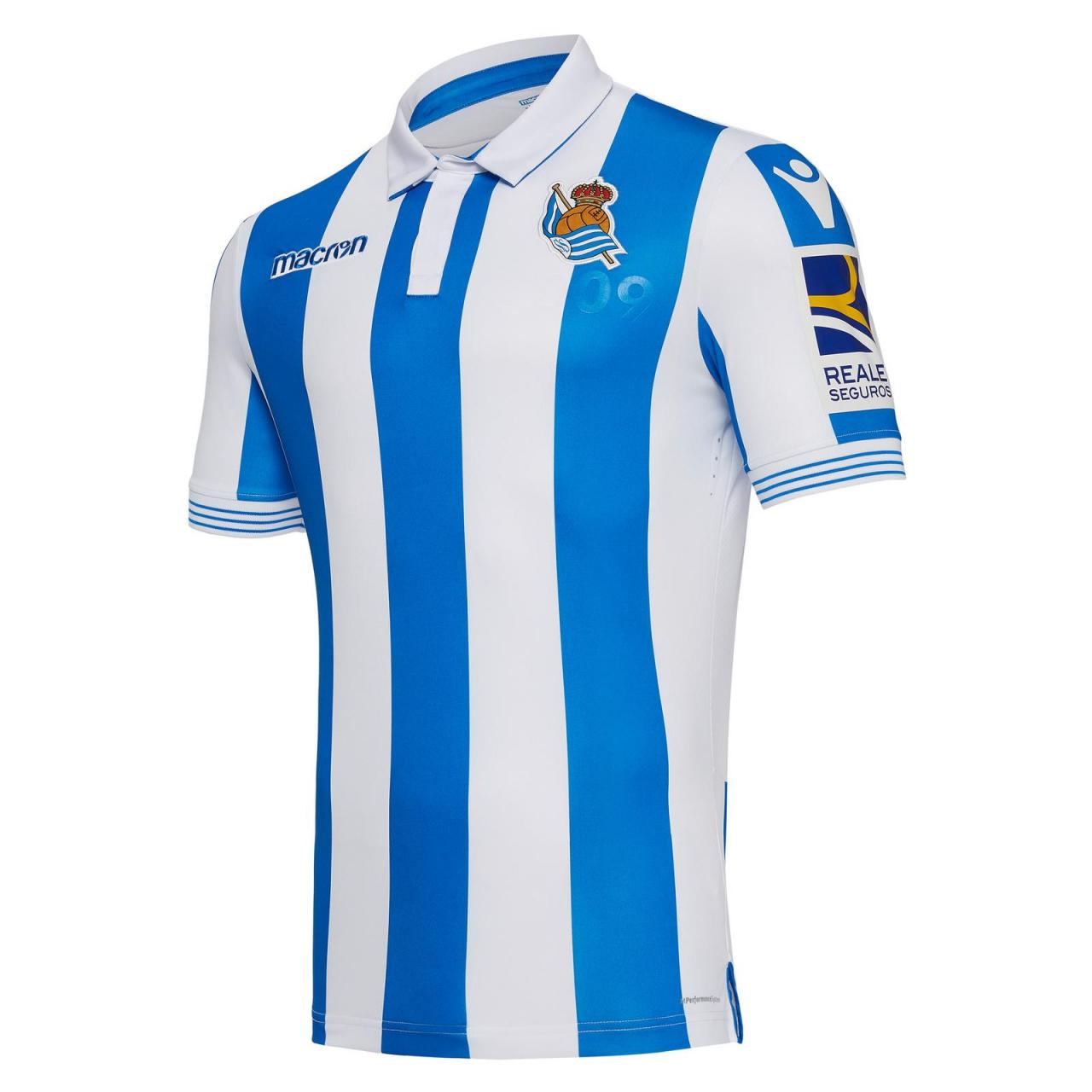 Real Sociedad 2018-19 Macron Home & Away Kits