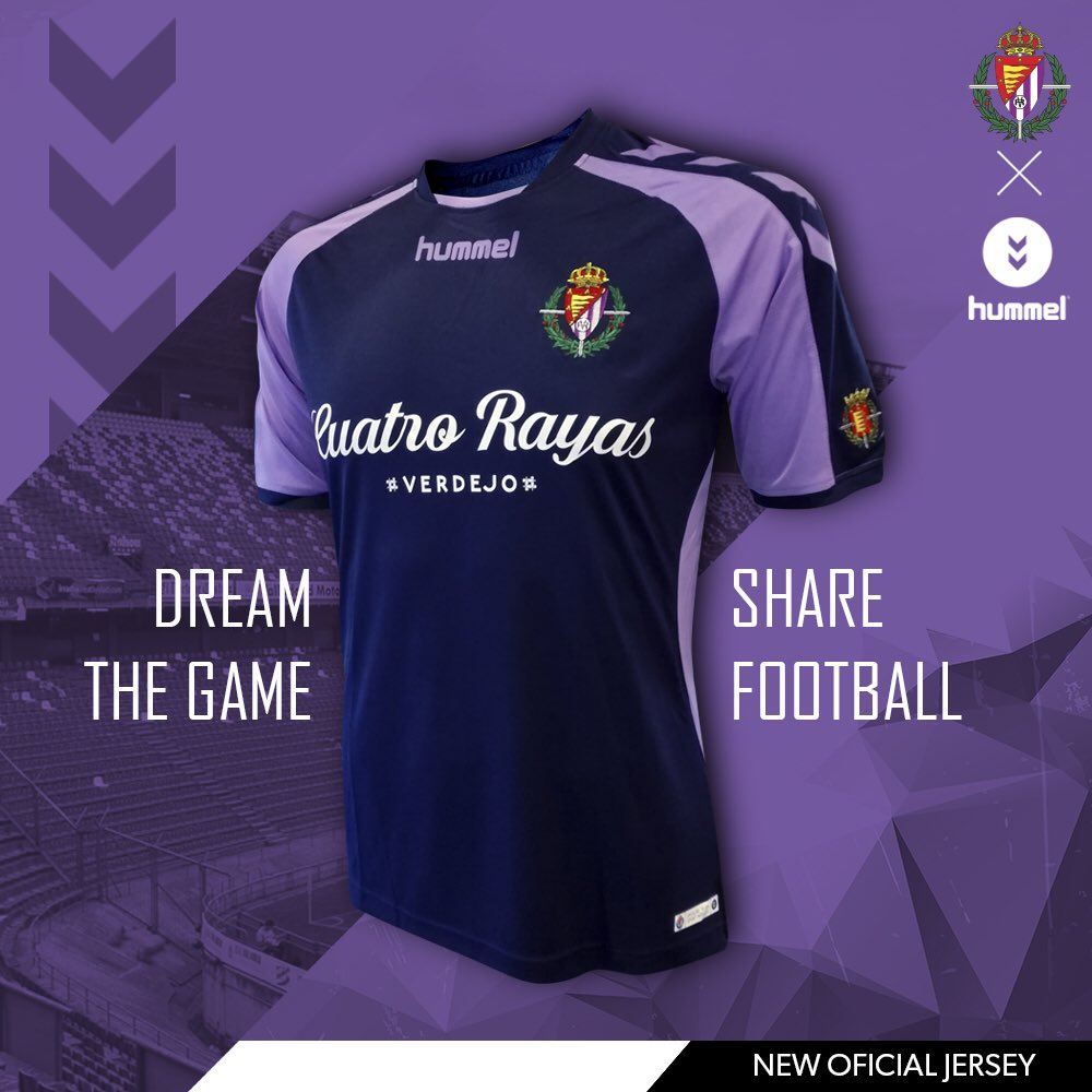 Real Valladolid 2018-19 Home and Away Kits