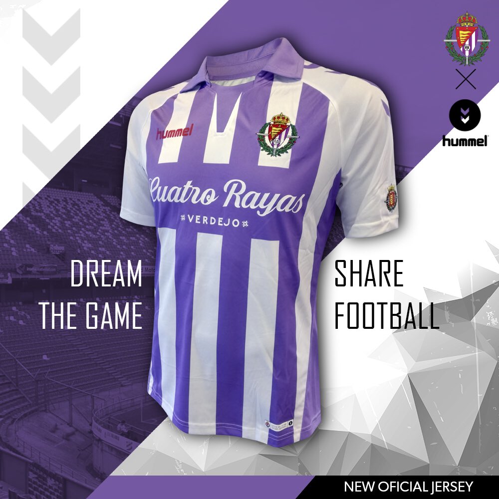 Real Valladolid 2018-19 Home and Away Kits