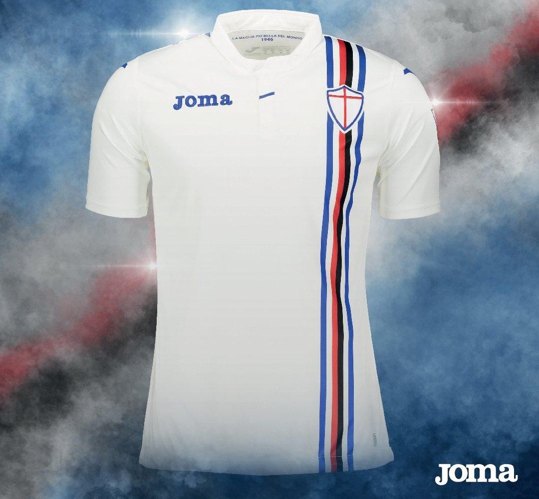 Sampdoria 2018-19 Joma Home Away & Third Kits