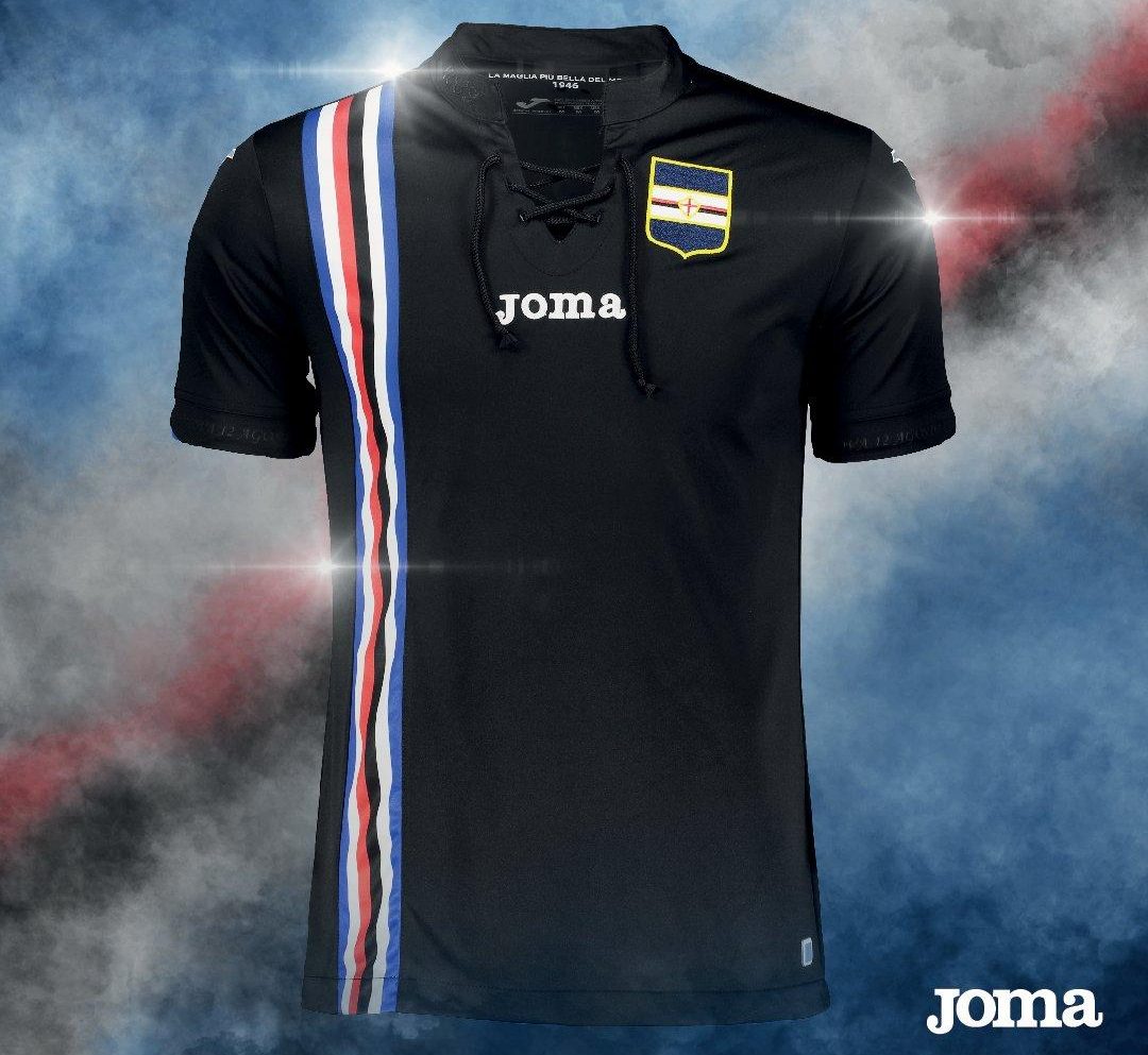 Sampdoria 2018-19 Joma Home Away & Third Kits