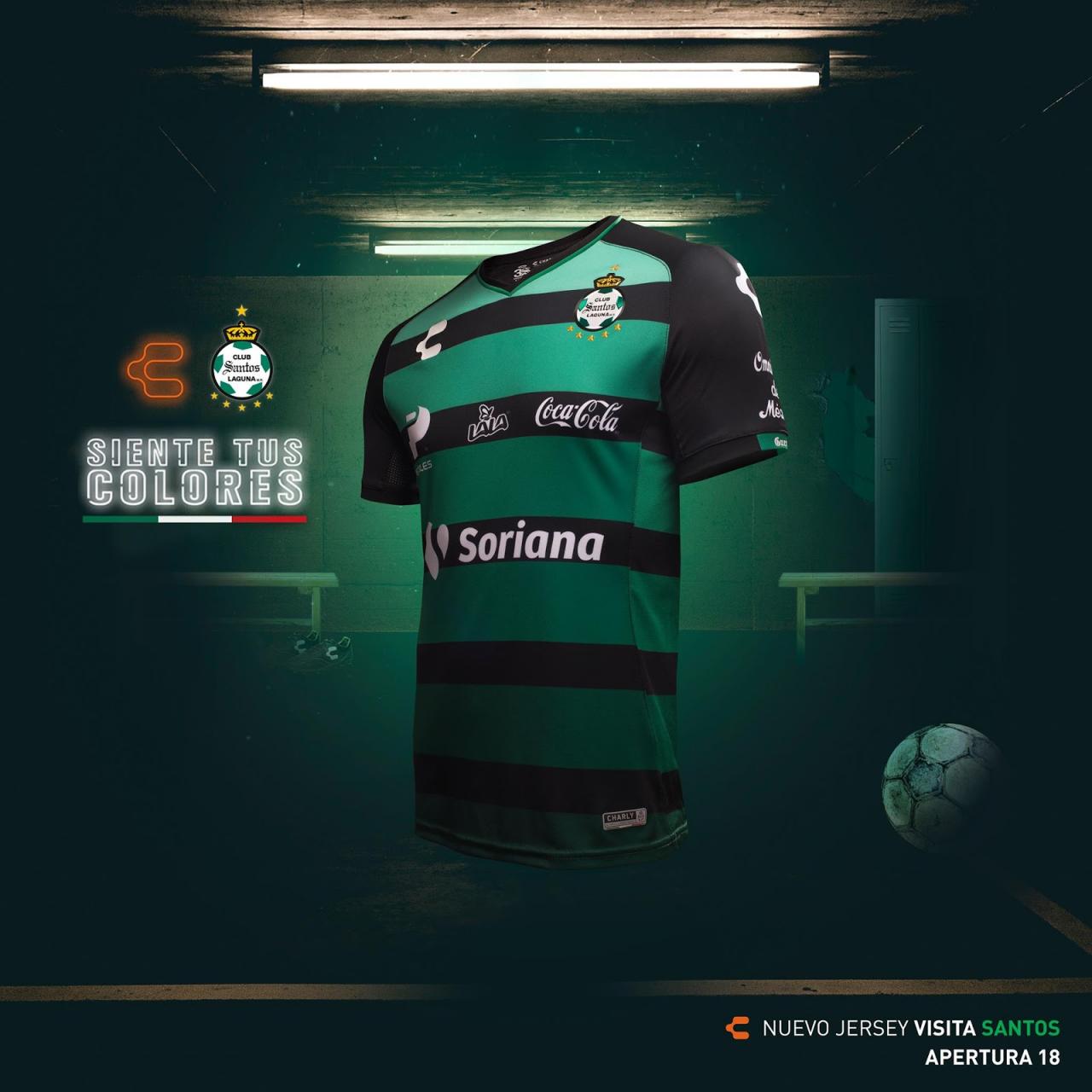 santos laguna black jersey