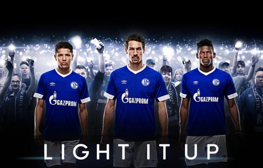 Schalke 04 2018-19 Umbro Home And Away Kit