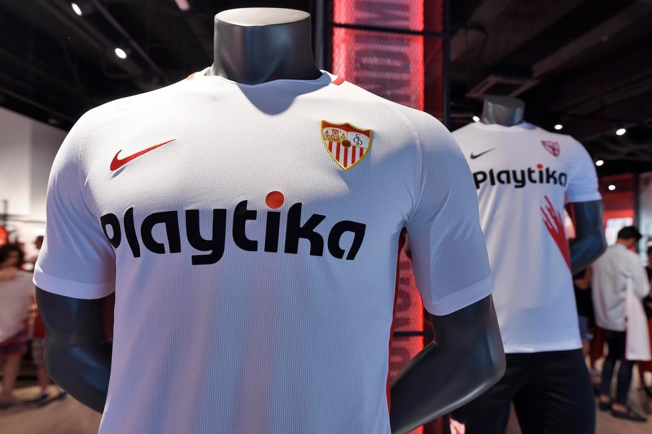 Sevilla 2018-19 Nike Home, Away & Third Kits Football Shirt