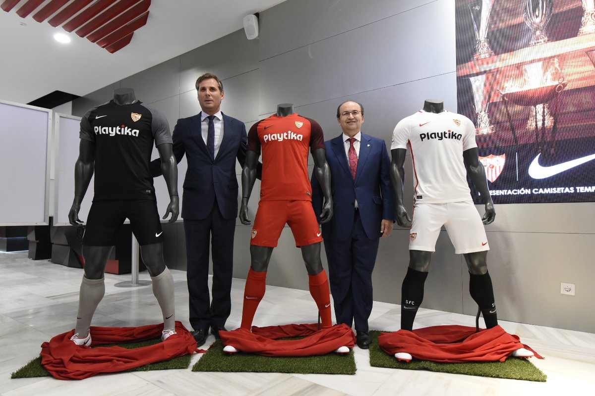 Sevilla 2018-19 Nike Home, Away & Third Kits Football Shirt