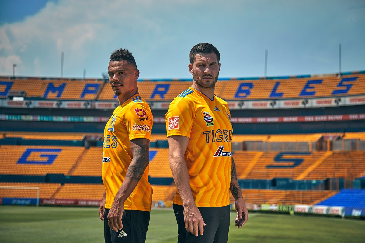 Tigres 2018-19 Adidas Home & Away Kits