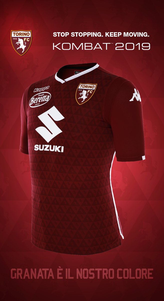 Torino 2018-19 Kappa Home, Away and Third Kit