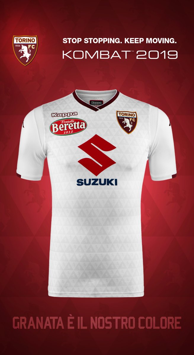 Torino 2018-19 Kappa Home, Away and Third Kit