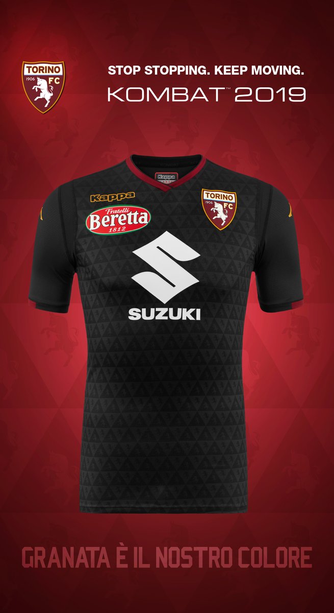 Torino 2018-19 Kappa Home, Away and Third Kit