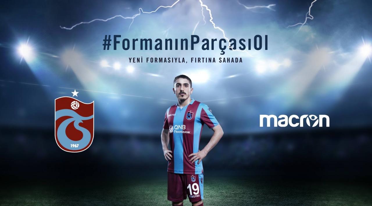 Trabzonspor 2018-19 Macron Home, Away & Third Kits