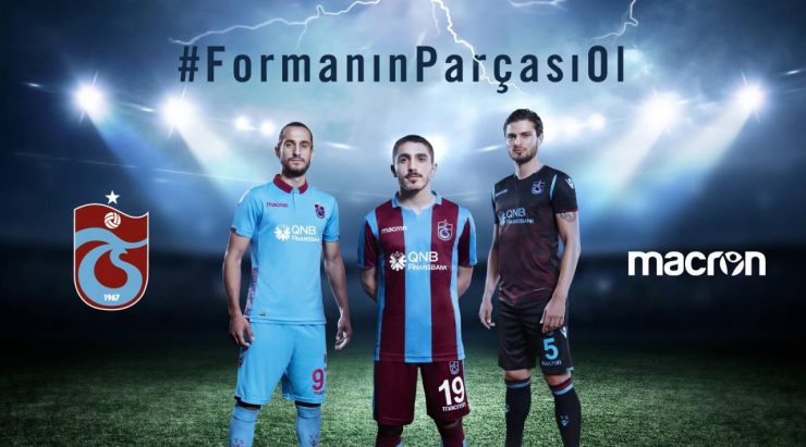 Trabzonspor 2018-19 Macron Home, Away & Third Kits