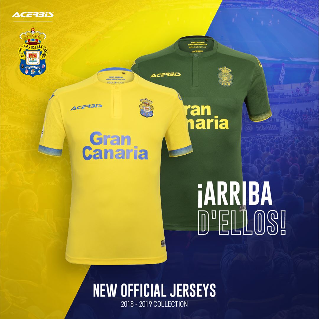 UD Las Palmas 2018-19 Home & Away Kits