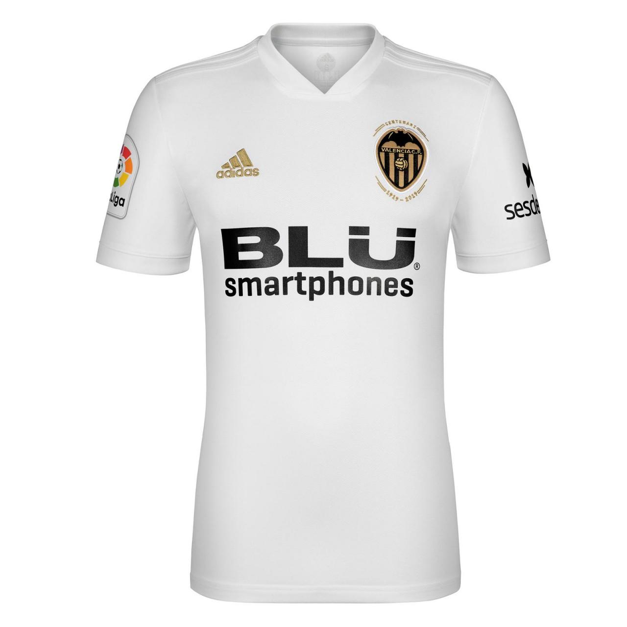 Valencia 2018-19 Adidas Home Kit