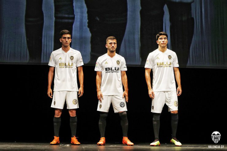 Valencia 2018-19 Adidas Home Kit