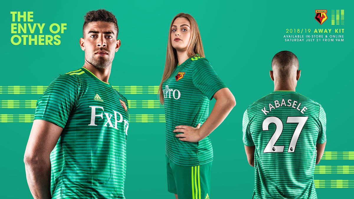 Watford 2018-19 Adidas Away Kits