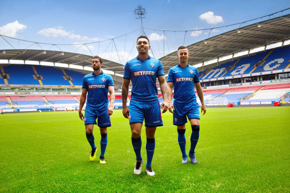 Bolton Wanderers 2018-19 Home Away Third Kit