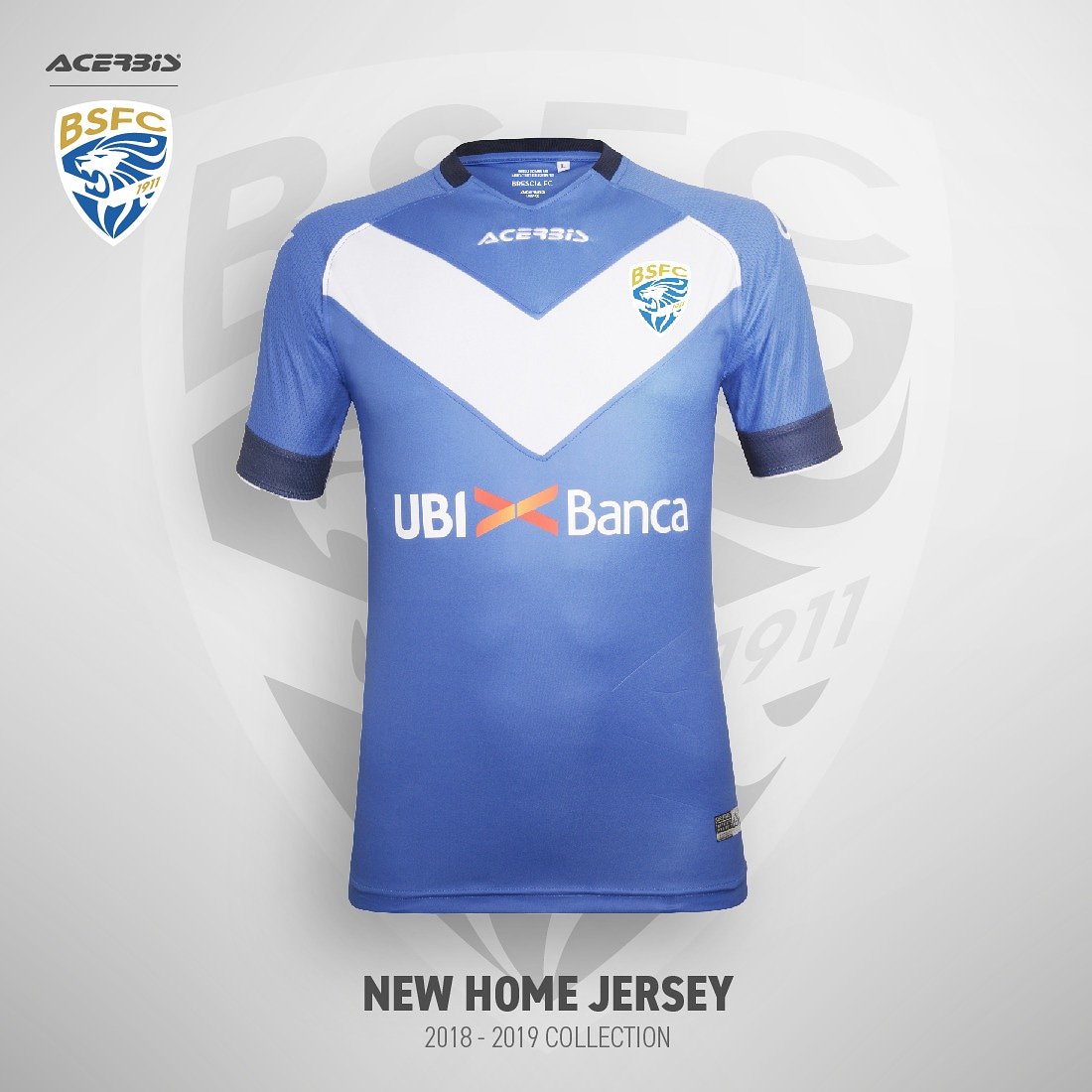 Brescia Calcio 2018-19 Home Kit