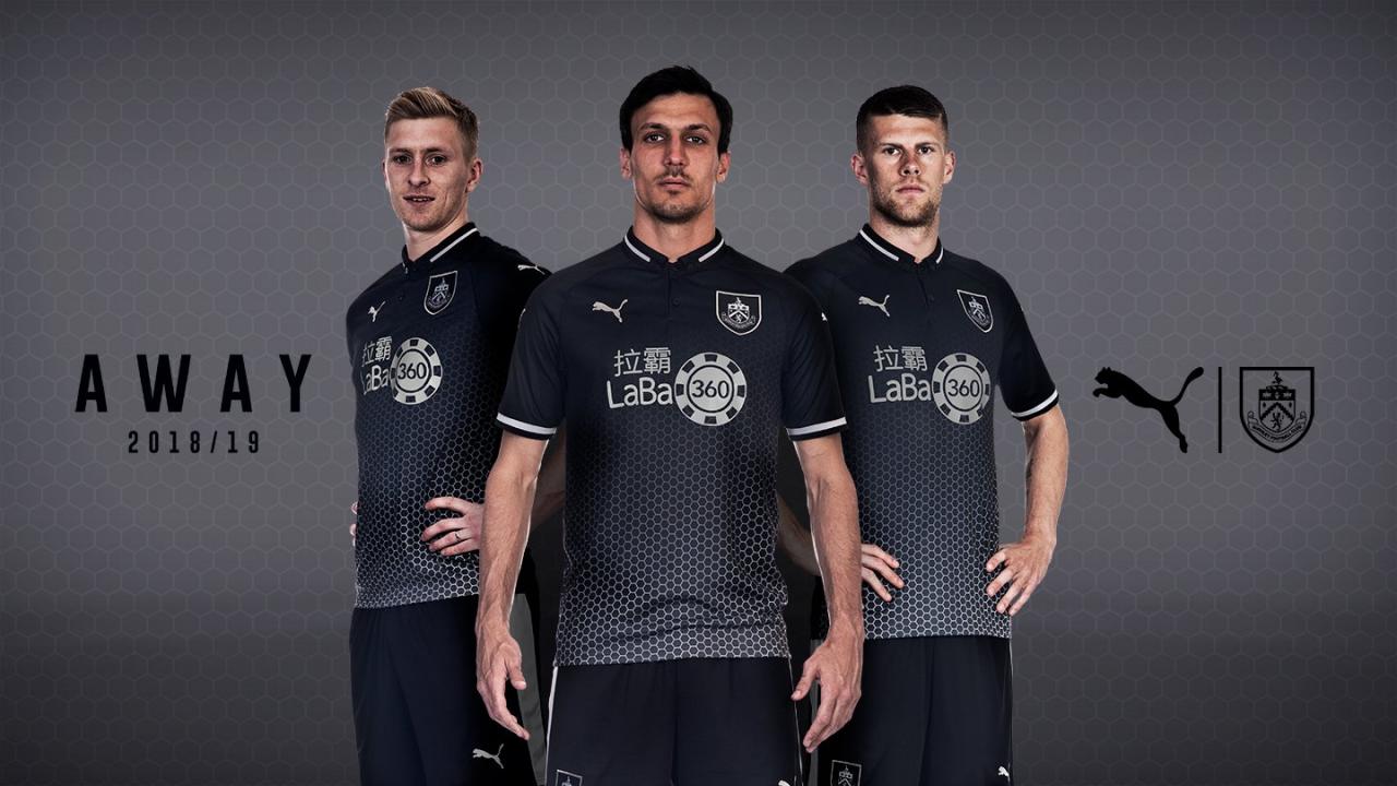 Burnley 2018-19 Away Kits