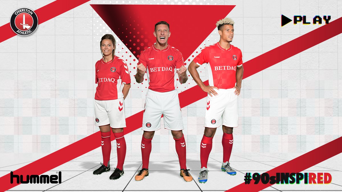 Charlton 2018-19 Hummel Home and Third Kit