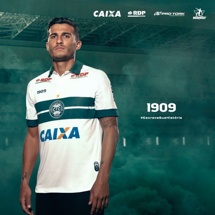 Coritiba 2108-19 Addidas Home Kits