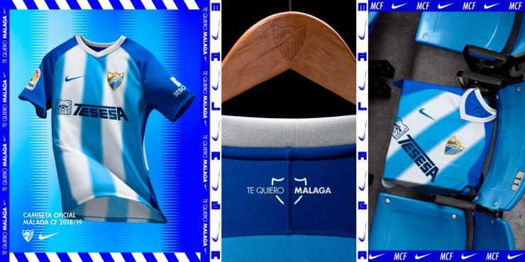 Málaga 2018-19 Nike Home Kit