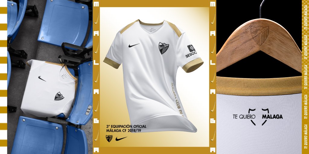 Málaga 2018-19 Nike Home Kit