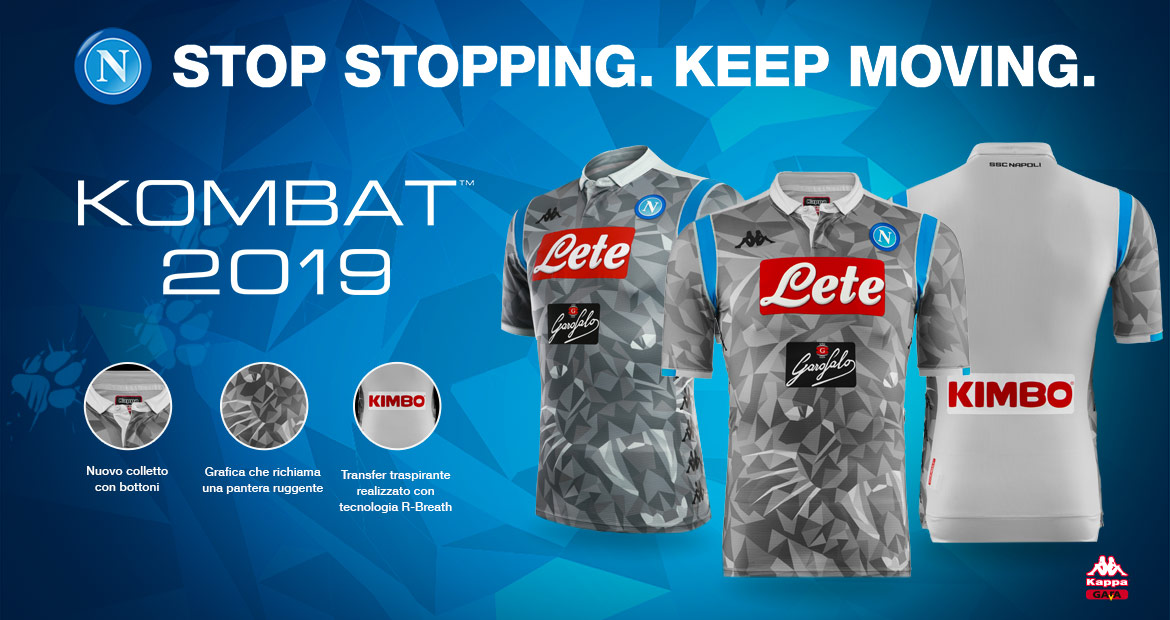 Napoli 2018-19 Kappa Third Kit