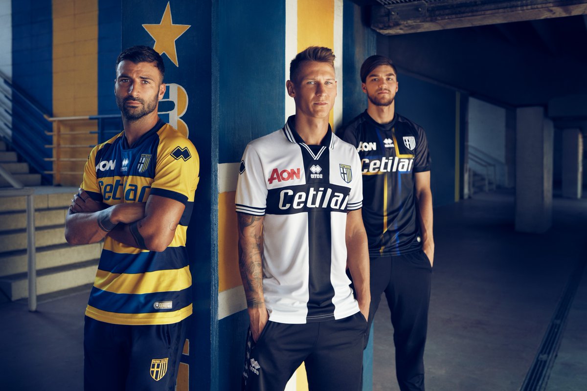 Parma 2018-19 Home Away & Third Kits