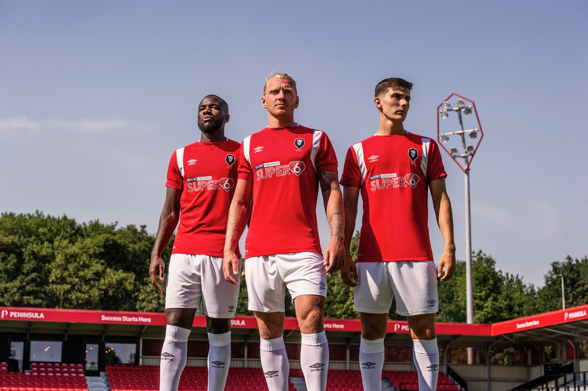 Salford City FC 2018-19 Home Kit Football shirts