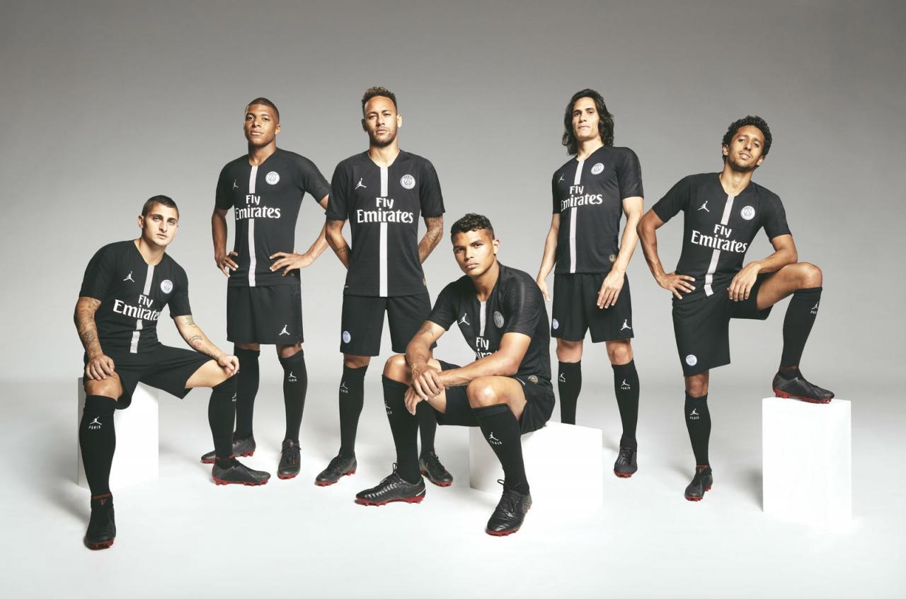 Paris Saint-Germain 2018-19 Jordan Champions League Kits