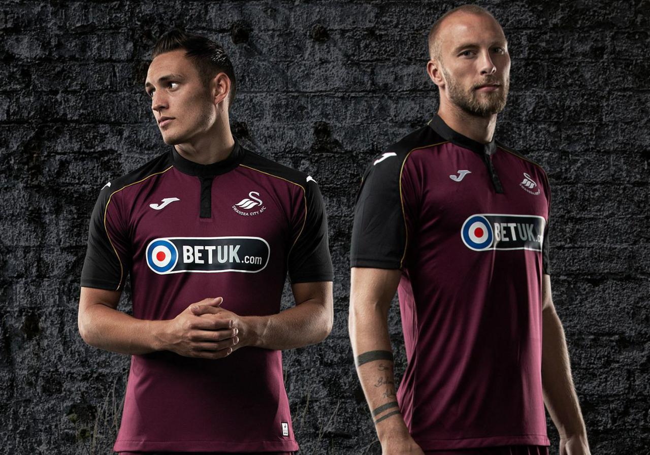 Swansea City 2018-19 Home & Away Third Kits